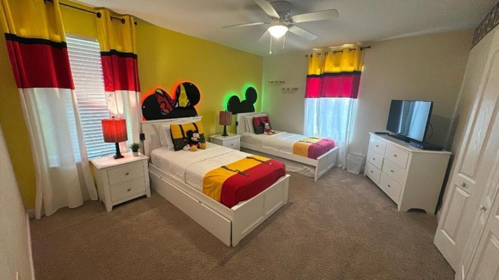 Paradise Palms - 5 Bedroom Pool Home - 3500Pp Kissimmee Bagian luar foto